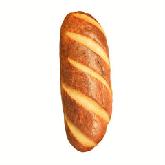 8in Soft Bread Pillow 3D Plush Toy Lumbar Back Cushion for Kids Girls