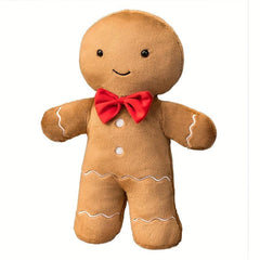 Christmas Gingerbread Man Plush Toy Christmas Tree Doll Holiday Gift