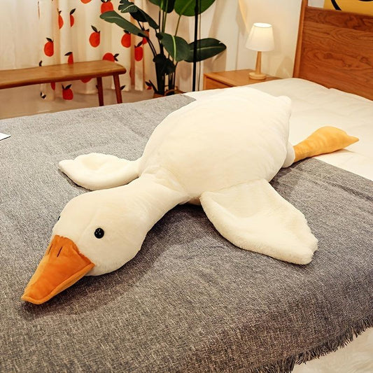 Adorable Goose Plush Pillow Soft & Cuddly Stuffed Animal Toy Halloween Christmas