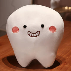 Cute Tooth Plush Toy for Baby Love Teeth Pillow