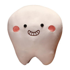 Cute Tooth Plush Toy for Baby Love Teeth Pillow