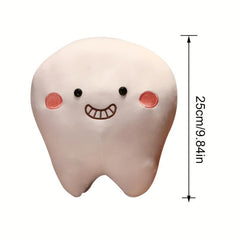 Cute Tooth Plush Toy for Baby Love Teeth Pillow