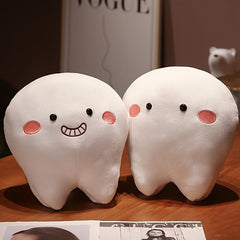 Cute Tooth Plush Toy for Baby Love Teeth Pillow