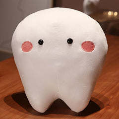 Cute Tooth Plush Toy for Baby Love Teeth Pillow