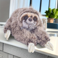 13 78in Simulated Sloth Animal Soft Plush Realistic Three Toed Sloth Plush Toy