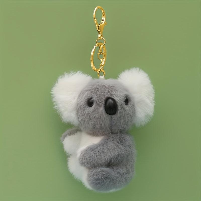 Grey Tree Bag Bear Plush Toy Small Pendant Koala Doll Backpack Ornament
