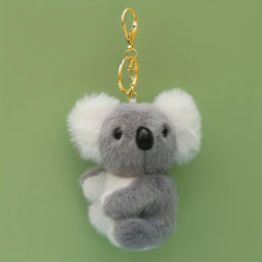 Grey Tree Bag Bear Plush Toy Small Pendant Koala Doll Backpack Ornament