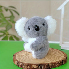 Grey Tree Bag Bear Plush Toy Small Pendant Koala Doll Backpack Ornament