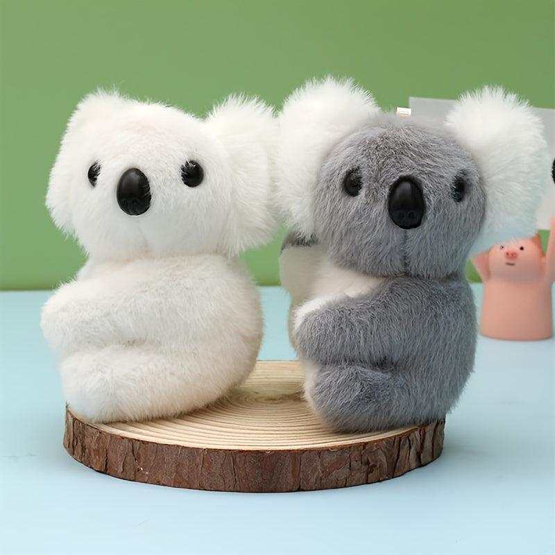 Grey Tree Bag Bear Plush Toy Small Pendant Koala Doll Backpack Ornament