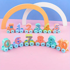 Educational Small Train Toy for Kids - Building Blocks Set