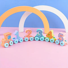 Educational Small Train Toy for Kids - Building Blocks Set