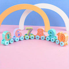 Educational Small Train Toy for Kids - Building Blocks Set