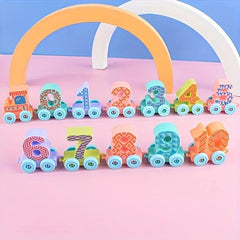 Educational Small Train Toy for Kids - Building Blocks Set