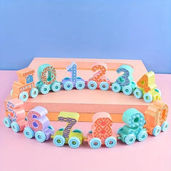 Educational Small Train Toy for Kids - Building Blocks Set
