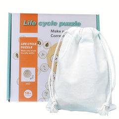 Montessori Circulation Life Cycle Toy Tray Puzzle Educational Toy