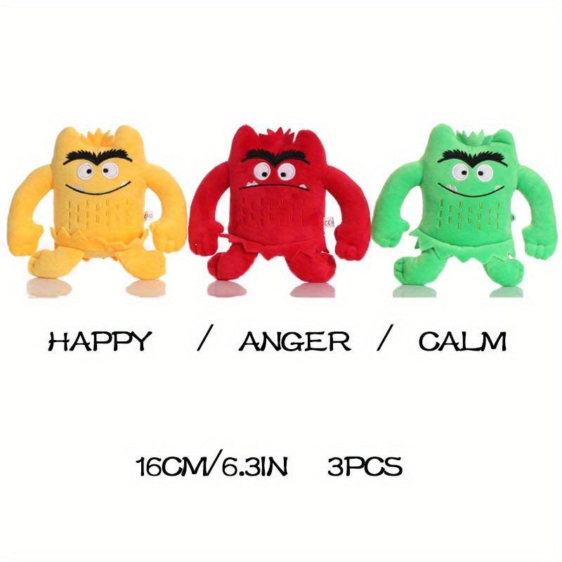 Children's Emotion Little Monster Doll Plush Toy