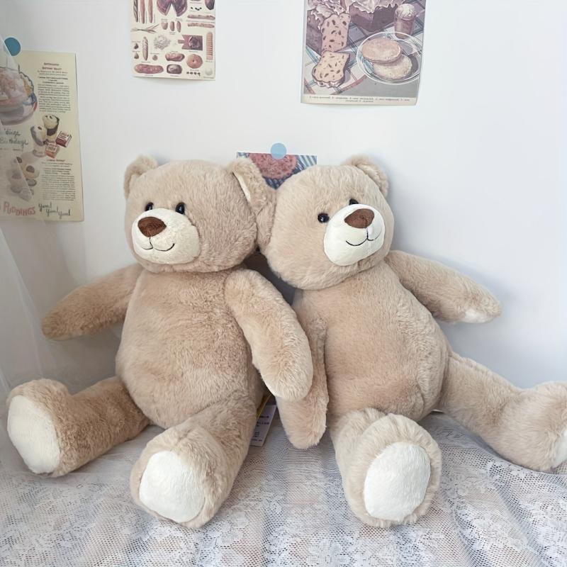 Beige Teddy Bear Plush Toys for Kids - Perfect Birthday Gift