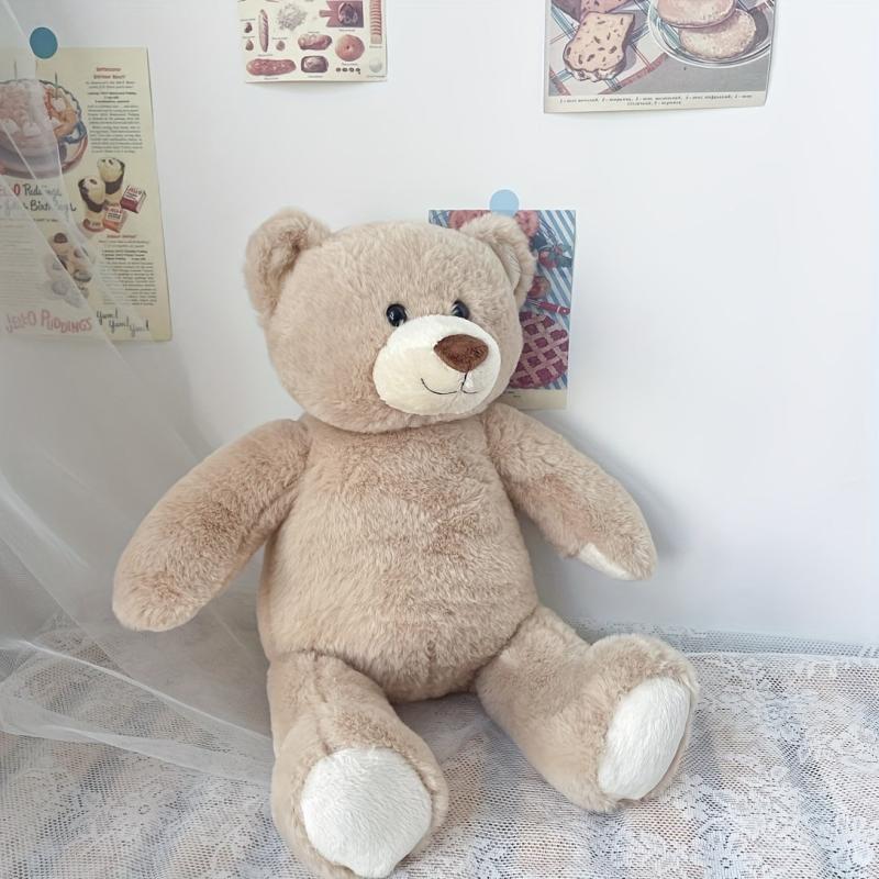 Beige Teddy Bear Plush Toys for Kids - Perfect Birthday Gift