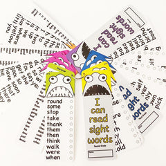 315 Sight Words Cards Flash Cards for Kids Vocabulary Building
