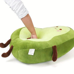 Cuddly Avocado Plush Toy Stuffed Fruit Pillow for Home Decor & Parties