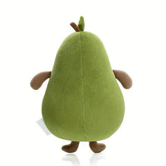 Cuddly Avocado Plush Toy Stuffed Fruit Pillow for Home Decor & Parties