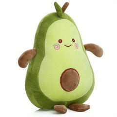 Cuddly Avocado Plush Toy Stuffed Fruit Pillow for Home Decor & Parties