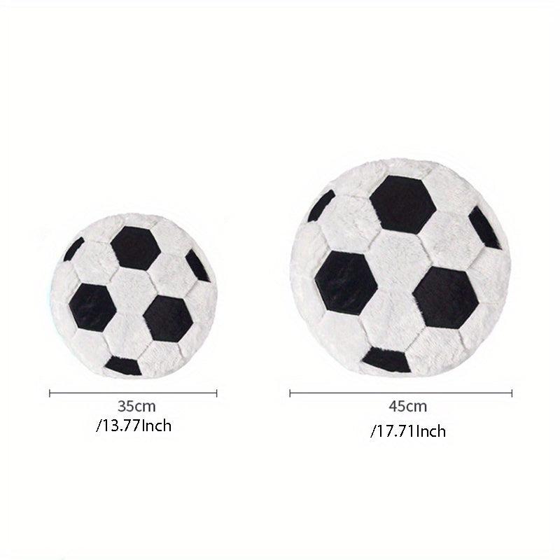 Plush Football Cushion Throw Pillow Home Decor Fans Gift