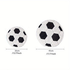 Plush Football Cushion Throw Pillow Home Decor Fans Gift