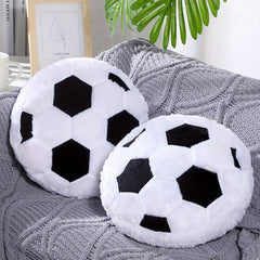 Plush Football Cushion Throw Pillow Home Decor Fans Gift