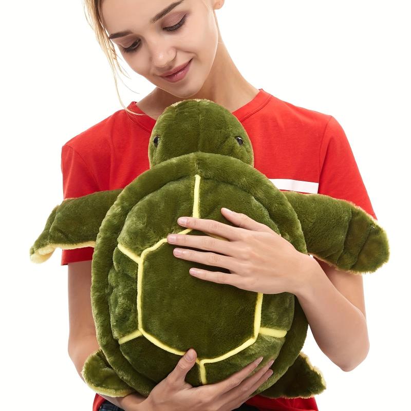 Big Plush Eyes Sea Turtle Plush Animal Toy
