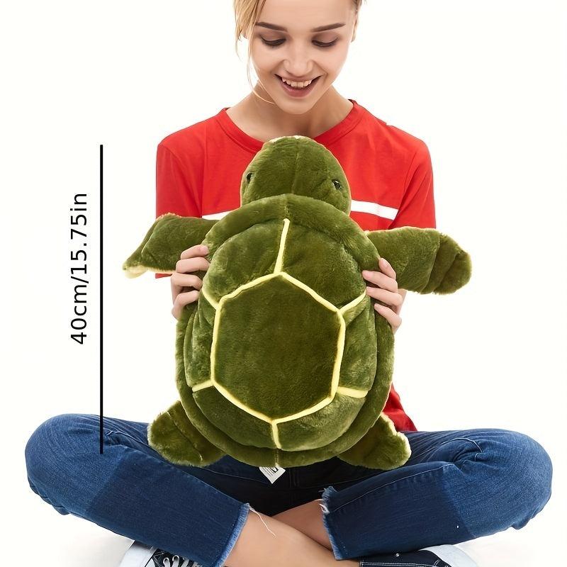 Big Plush Eyes Sea Turtle Plush Animal Toy