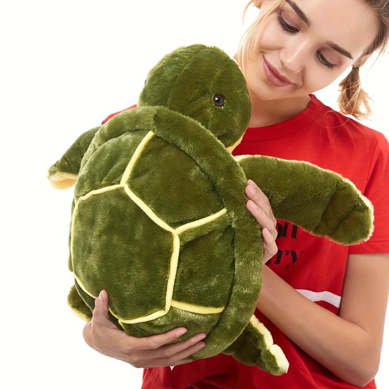 Big Plush Eyes Sea Turtle Plush Animal Toy