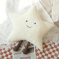 Sun Plush Pillow & Stuffed Star & Moon Toy Set