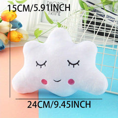Plush Moon Star Cloud Shaped Pillow Pink Room Chair Decor