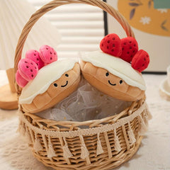 Stuffed Strawberry Muffin Plush Toy - Perfect Party Gift for Kids
