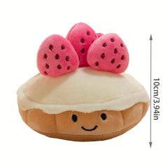 Stuffed Strawberry Muffin Plush Toy - Perfect Party Gift for Kids