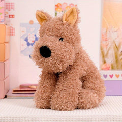 West Highland Puppy Doll Plush Dog Play Doll Heart Gift Healing Toy