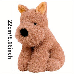 West Highland Puppy Doll Plush Dog Play Doll Heart Gift Healing Toy