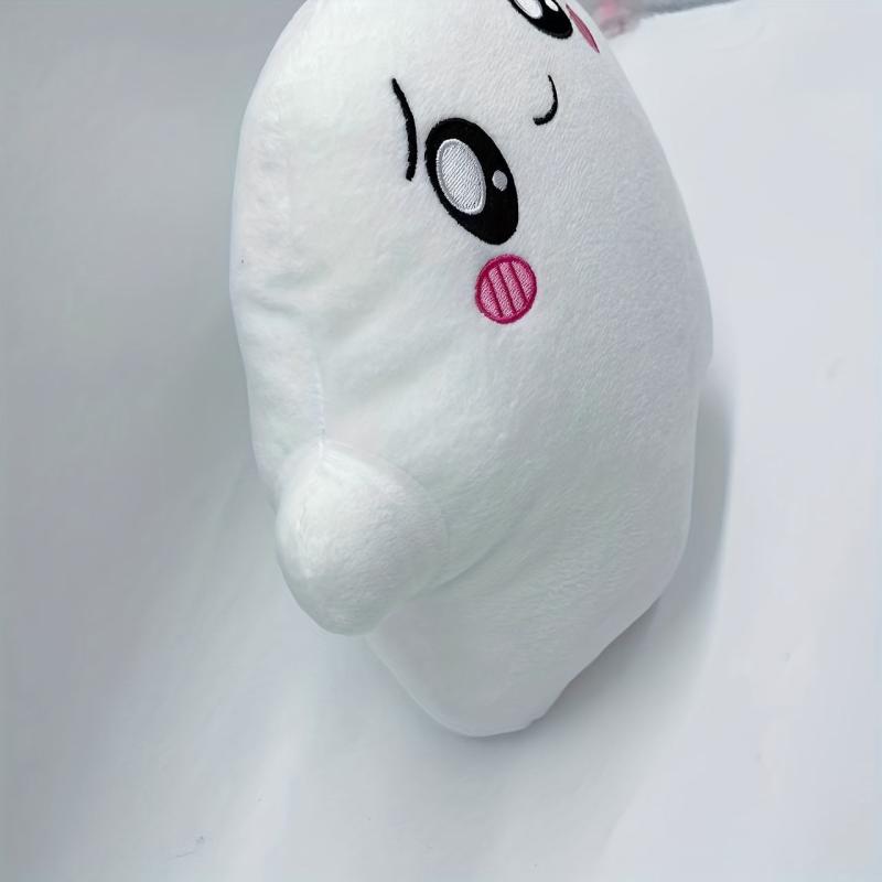 Glow in the Dark Ghost Cat Doll 11.81in