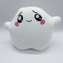 Glow in the Dark Ghost Cat Doll 11.81in