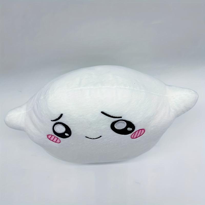 Glow in the Dark Ghost Cat Doll 11.81in