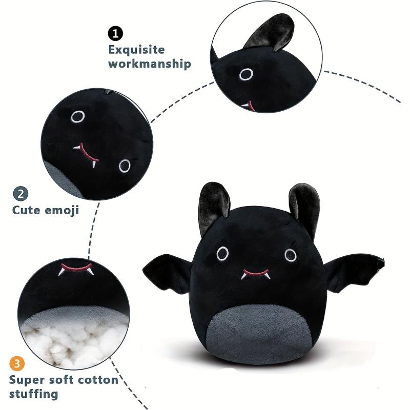 Halloween Bat Plush Pillow Home Decoration Gift