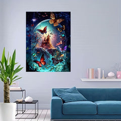 Butterfly Diamond Painting Kit - Stunning Home Decoration