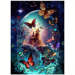 Butterfly Diamond Painting Kit - Stunning Home Decoration