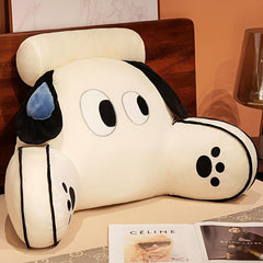 Cartoon Cat & Puppy Bedside Cushion Soft Bag Backrest Holiday Gift Pillow