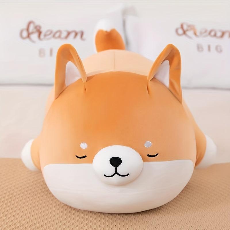 Fat Shiba Inu Dog Plush Toy Stuffed Soft Cartoon Dog Pillow
