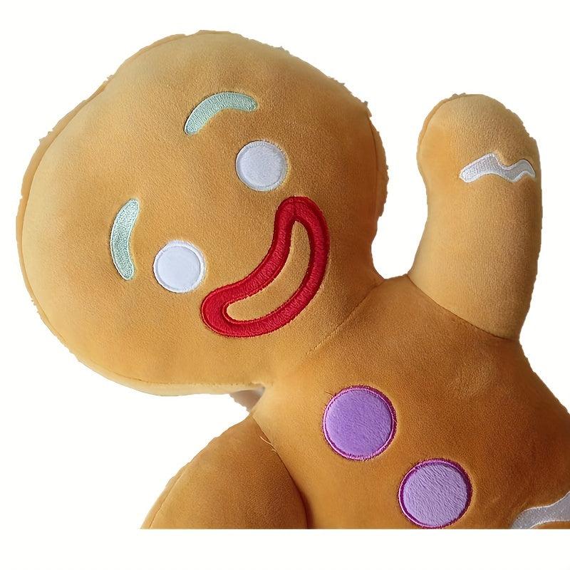 Christmas Gingerbread Man Doll Plush Toy Pillow Home Decoration Gift