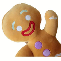 Christmas Gingerbread Man Doll Plush Toy Pillow Home Decoration Gift