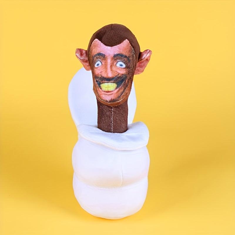 6in Plush Toilet Toy Fun Cartoon Anime Trick Toy for Kids