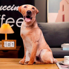 3D Cartoon Dog Throw Pillows - Home Decor & Toy